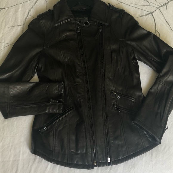 Mackage Leather Jacket - Picture 6 of 6